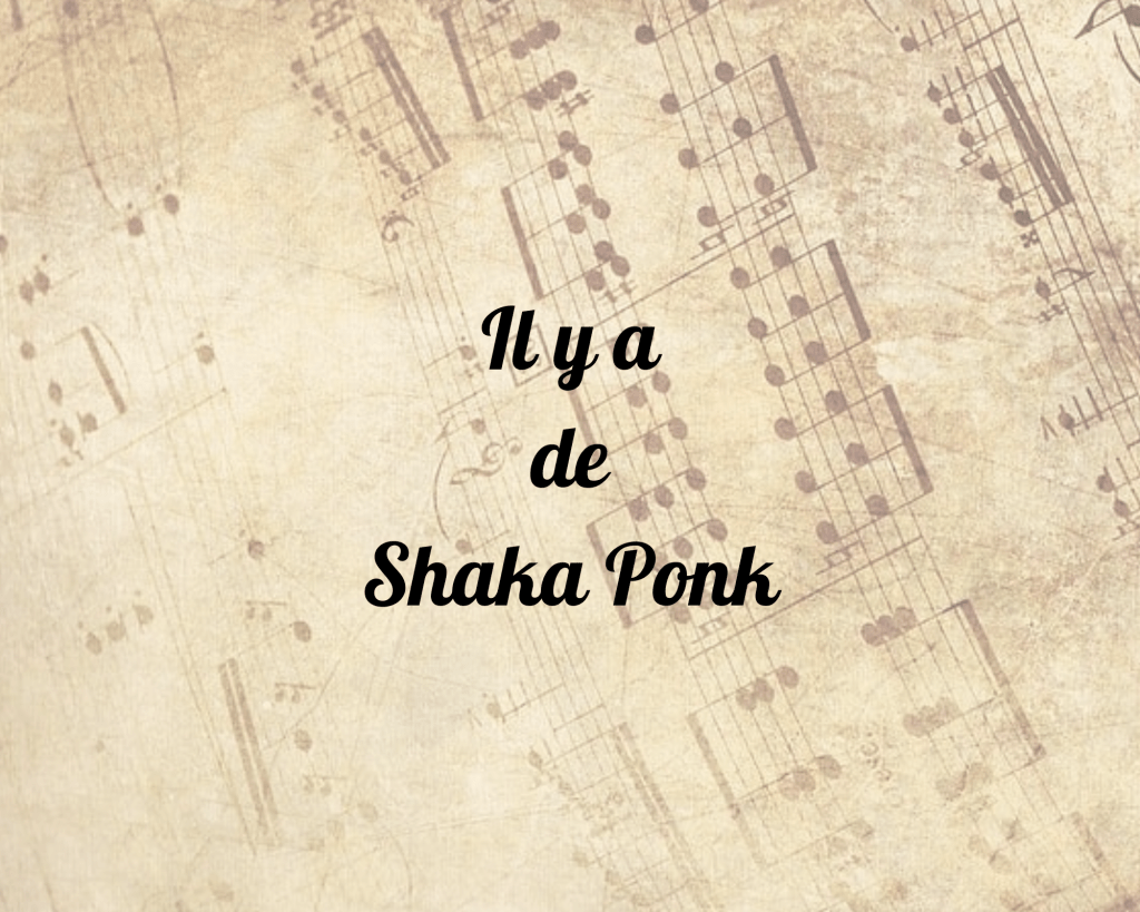 Chanson &laquo;&nbsp;Il y&nbsp;a&nbsp;&raquo;