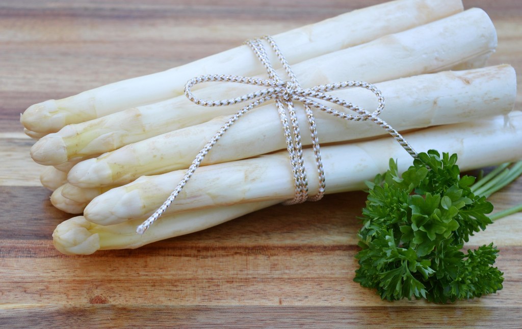 Recette asperges chaudes